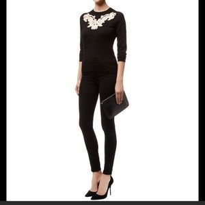 Ted baker slinda metallic embroidery  sweater 4